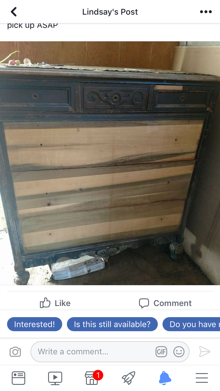 An Inspiring Way to Refinish an Antique Dresser » Cathartic Crafting