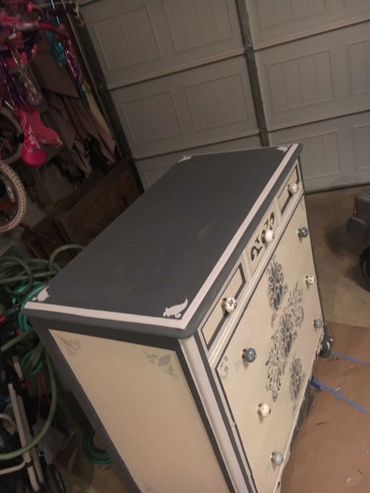 An Inspiring Way to Refinish an Antique Dresser » Cathartic Crafting