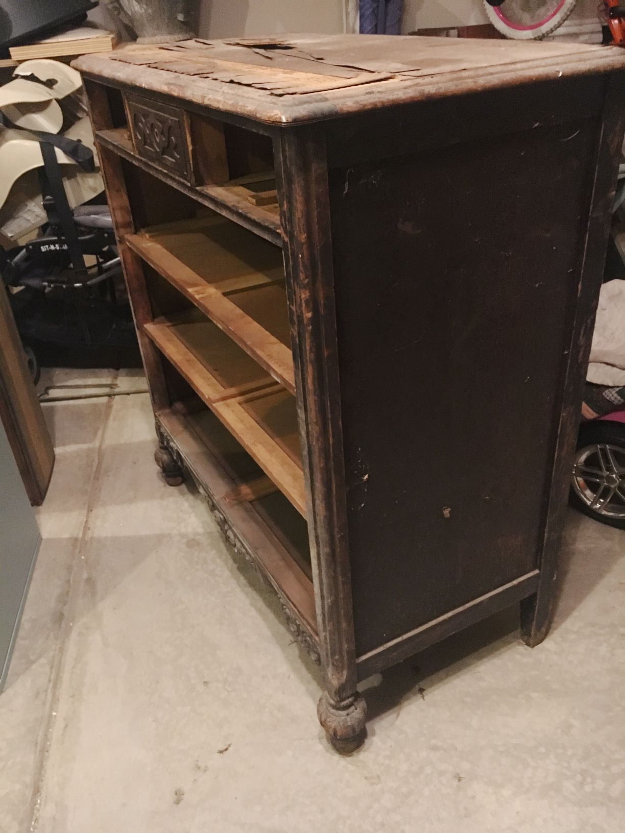 An Inspiring Way to Refinish an Antique Dresser » Cathartic Crafting