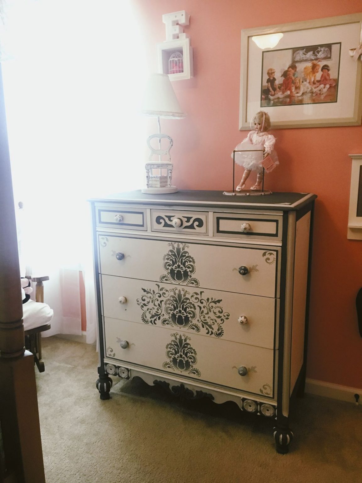 An Inspiring Way to Refinish an Antique Dresser » Cathartic Crafting